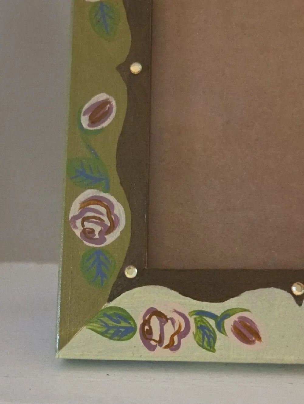 Anita Rosenberg Vintage Handpainted Photo Frame